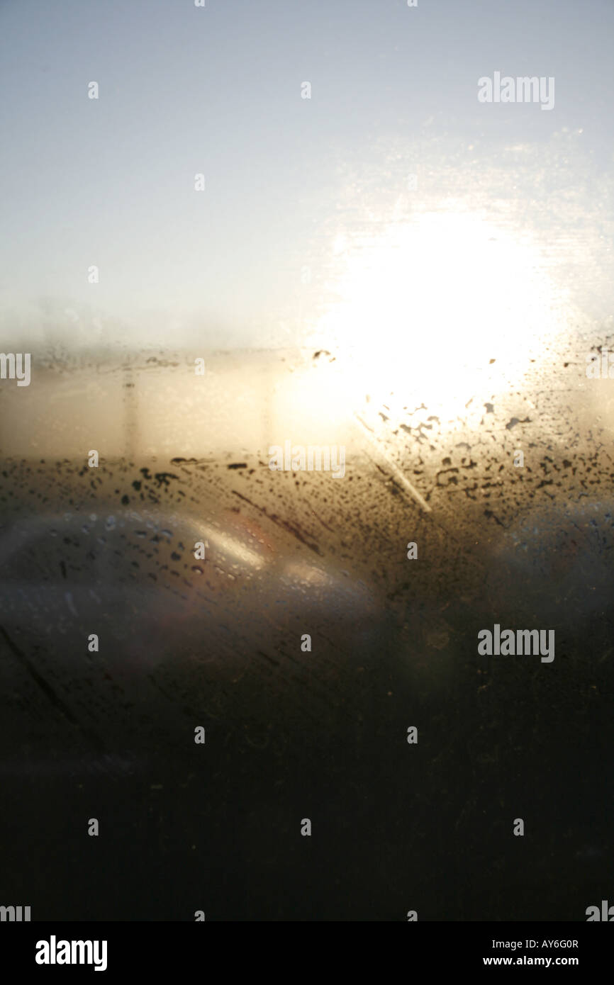condensation on car window Stock Photo Alamy