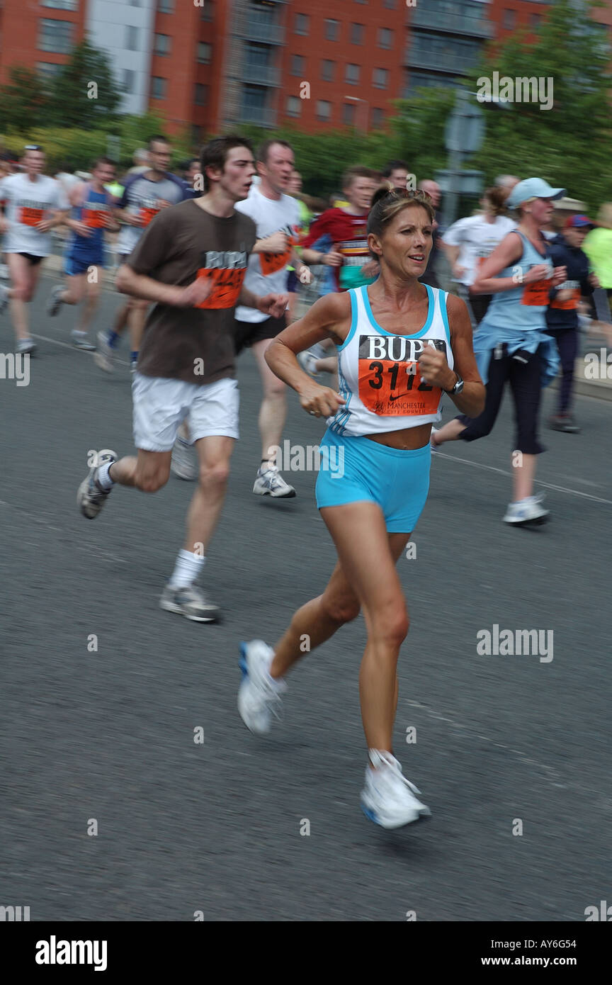 Manchester BUPA Fun Run Stock Photo