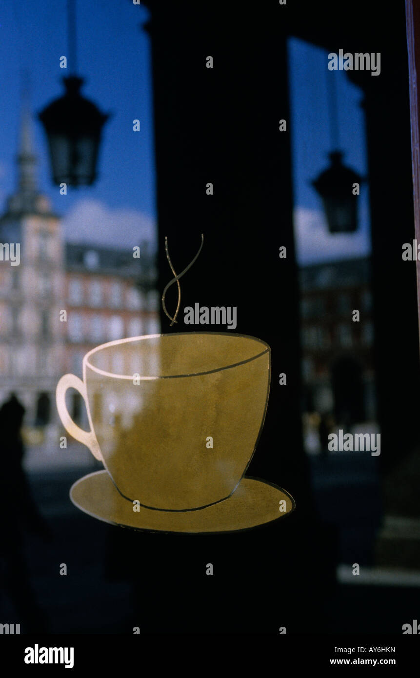 madrid plaza mayor Stock Photo - Alamy