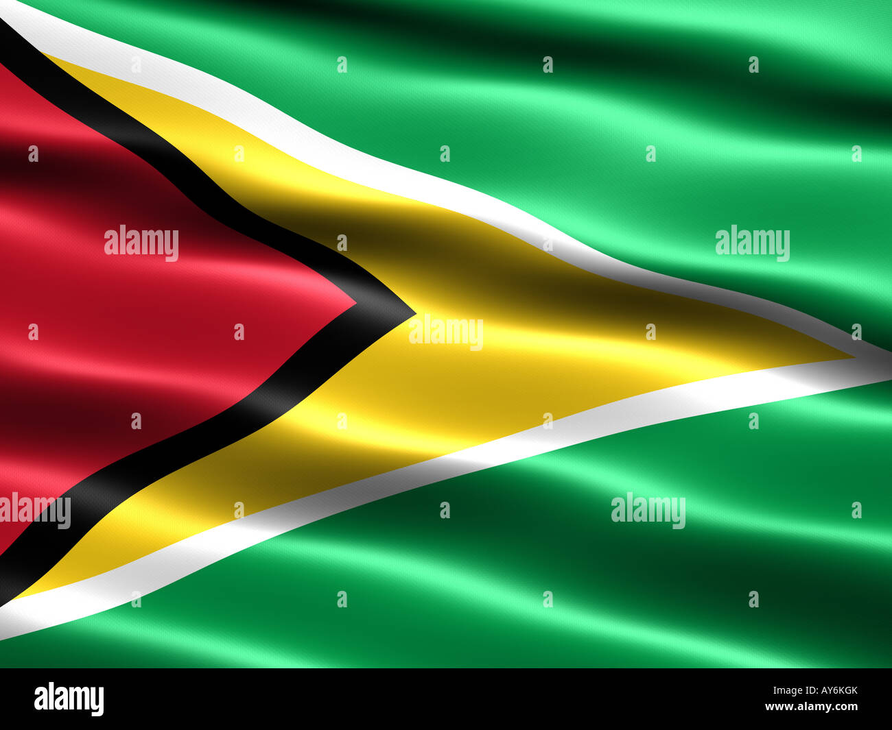 Guyana guyanese flag High Resolution Stock Photography and Images Alamy