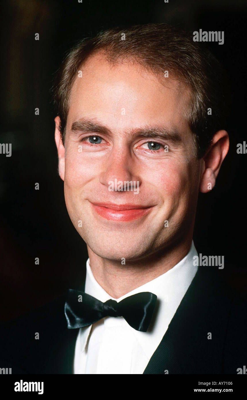 Prince Edward Earl Of Wessex High Resolution Stock Photography and