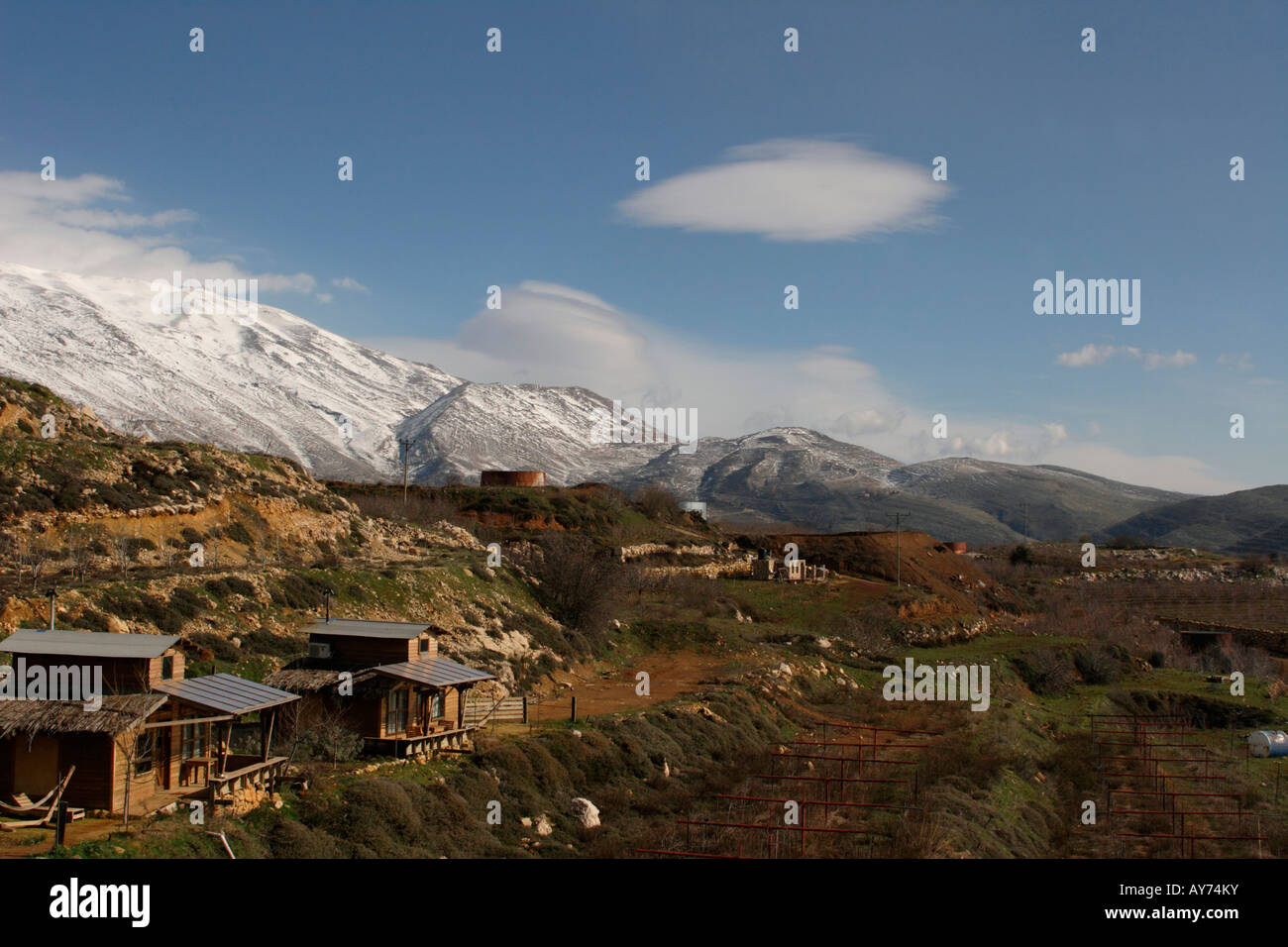 Golan Heights Cabins in the Fog guesthouse in Nimrod Mount Hermon is in ...