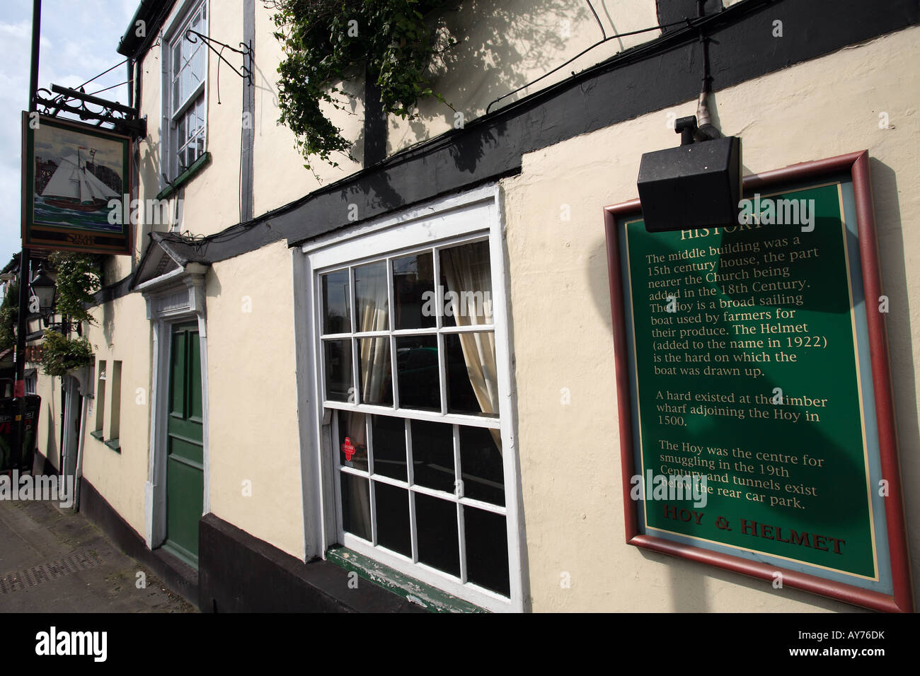 united kingdom essex south benfleet the hoy and helmet public house