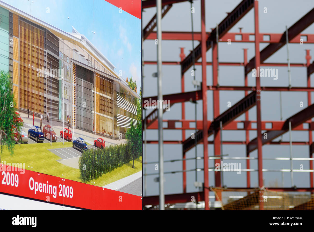 Artist's impression of the new Welsh Assembly Government buildings