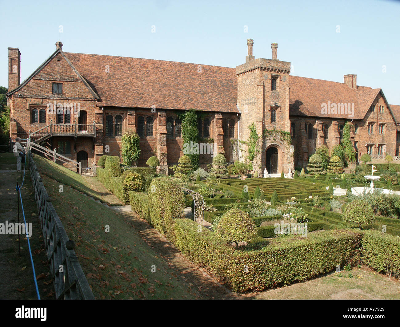 Hatfield House the Old Palace Stock Photo Alamy