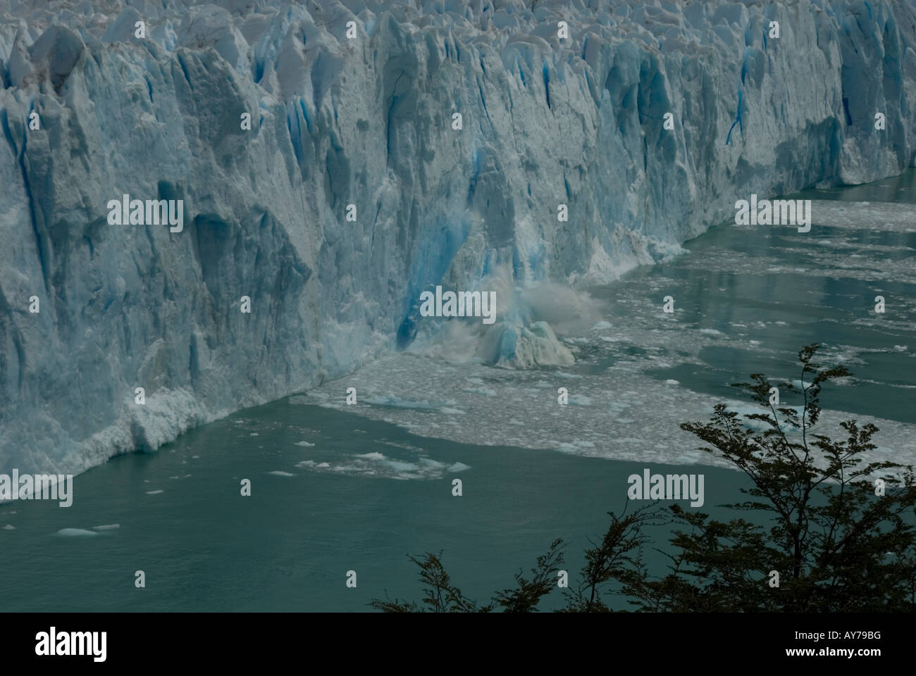 Argentina Glaciar, Perito Moreno Stock Photo