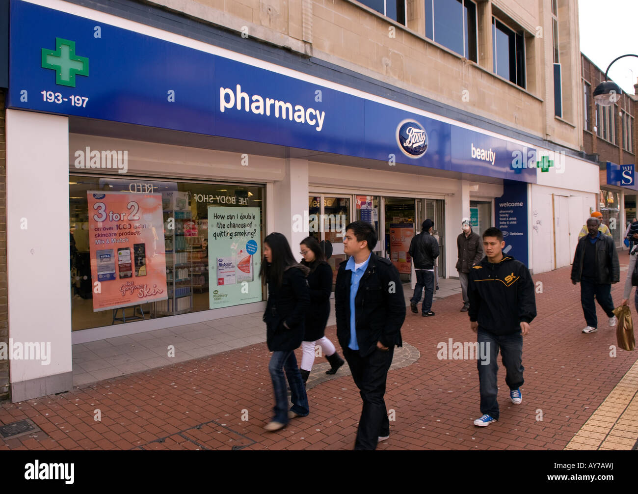 Boots store shopper uk hires stock photography and images Alamy