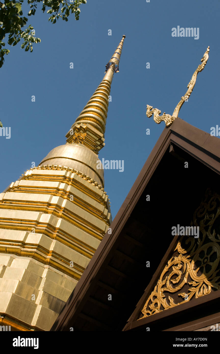Wat Phra Kaew Chiang Rai Thailand Stock Photo Alamy