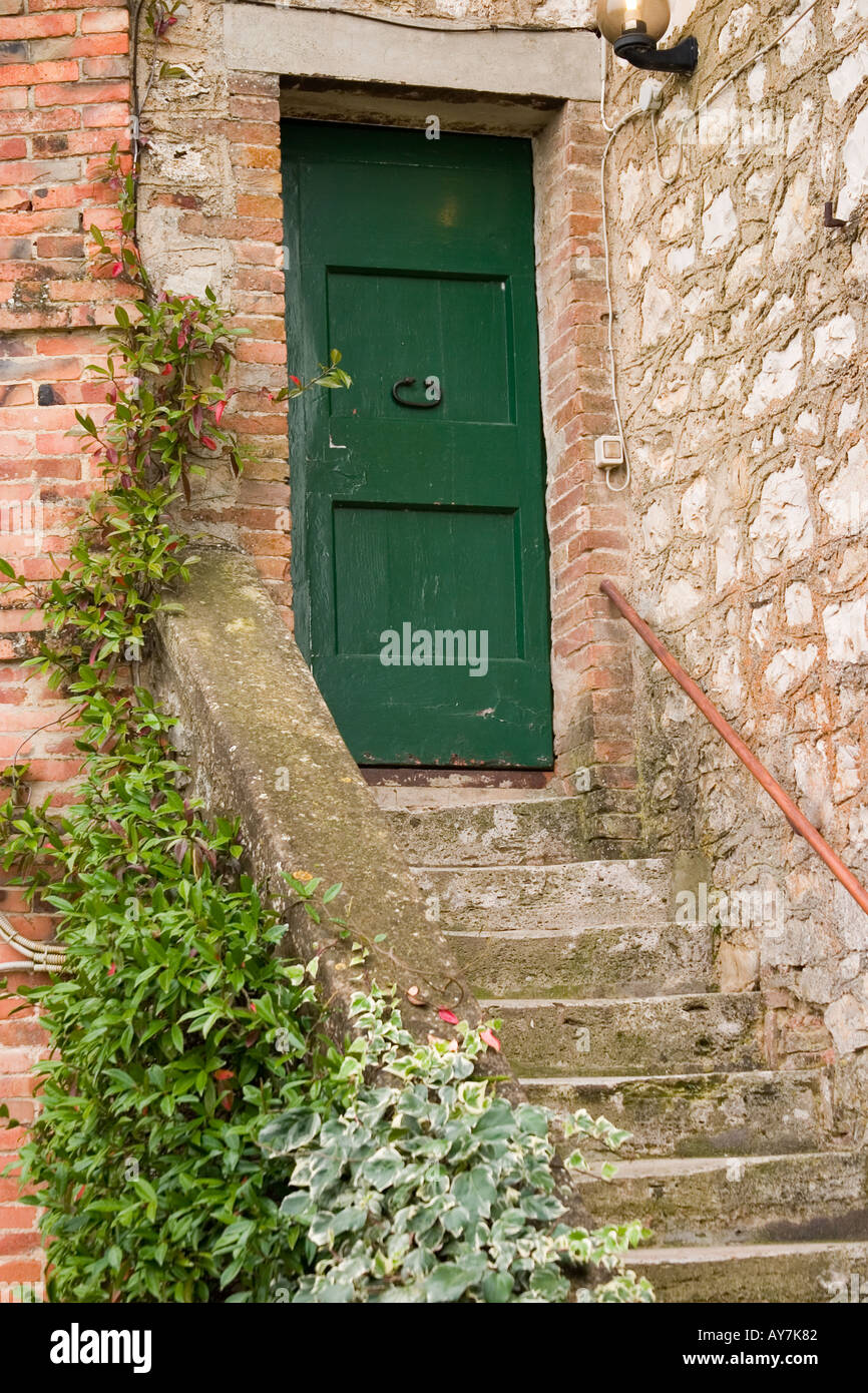 detail of a tuscany farm house Stock Photo - Alamy