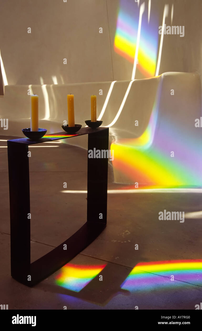 Dwan Light Sanctuary, used for meditation and a retreat, at the Armand