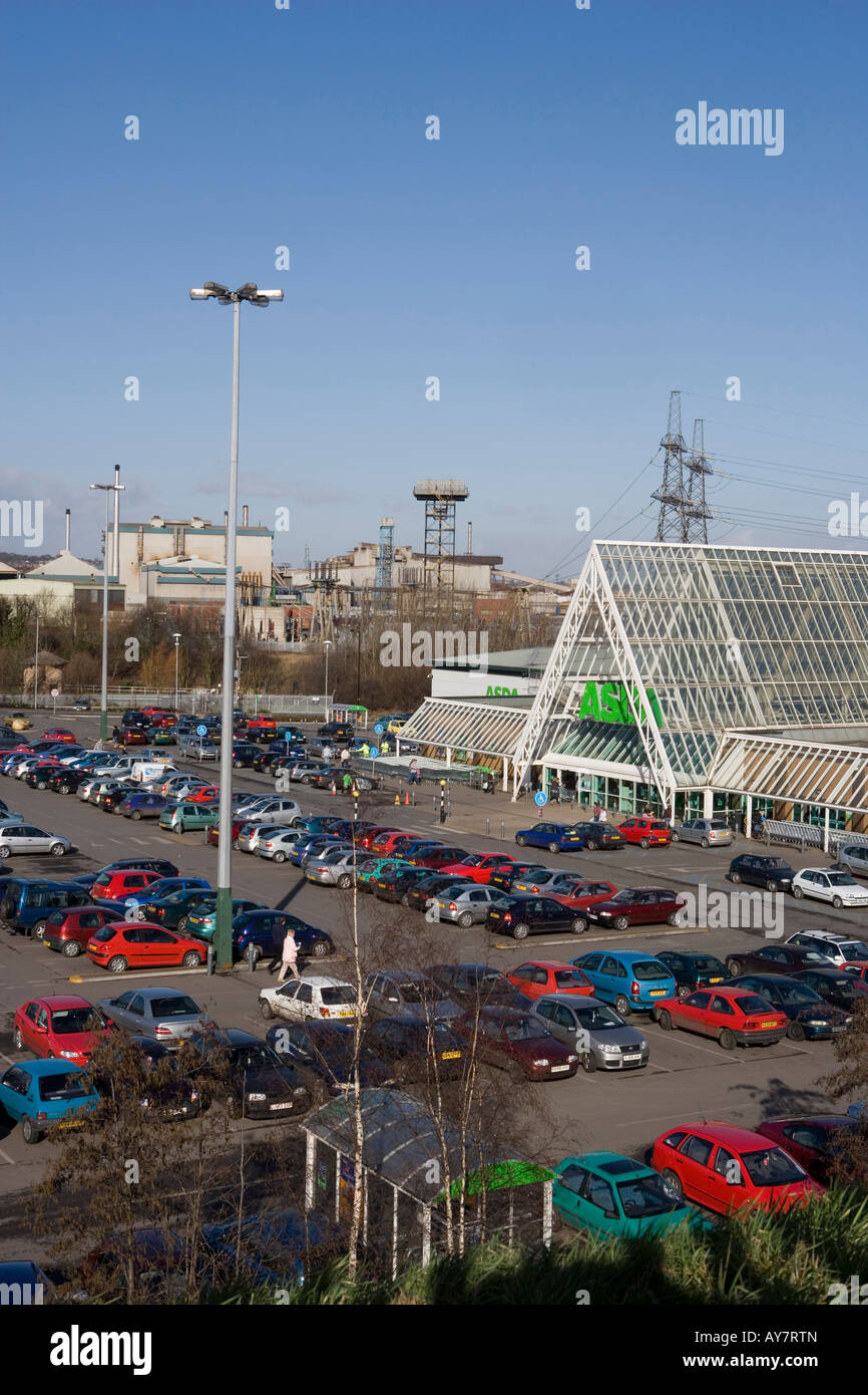 Asda supermarket burton on trent hires stock photography and images