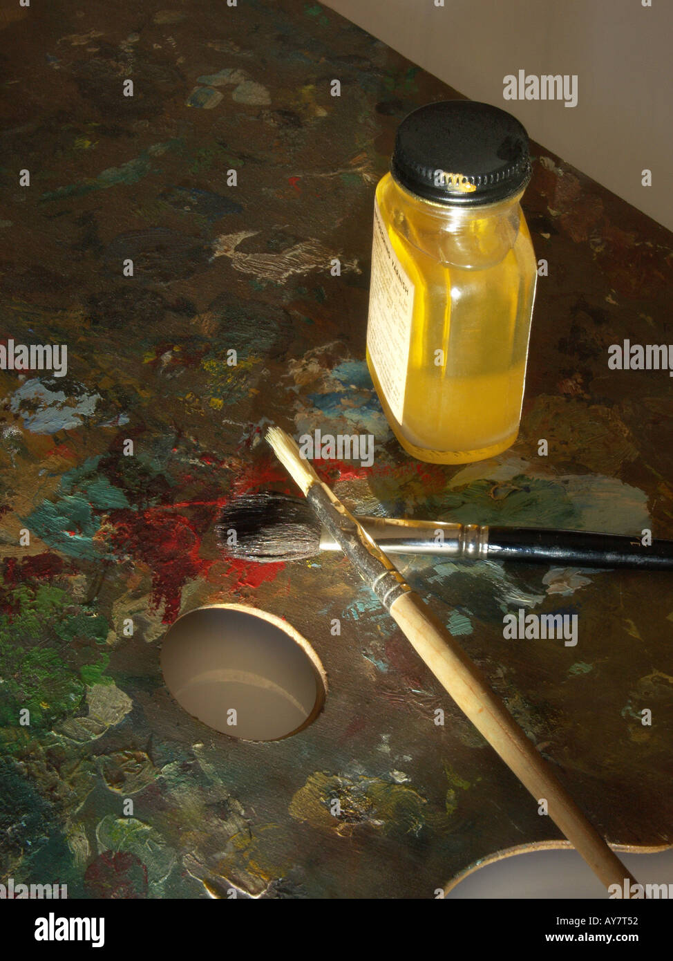 Nostalgic palette hi-res stock photography and images - Alamy