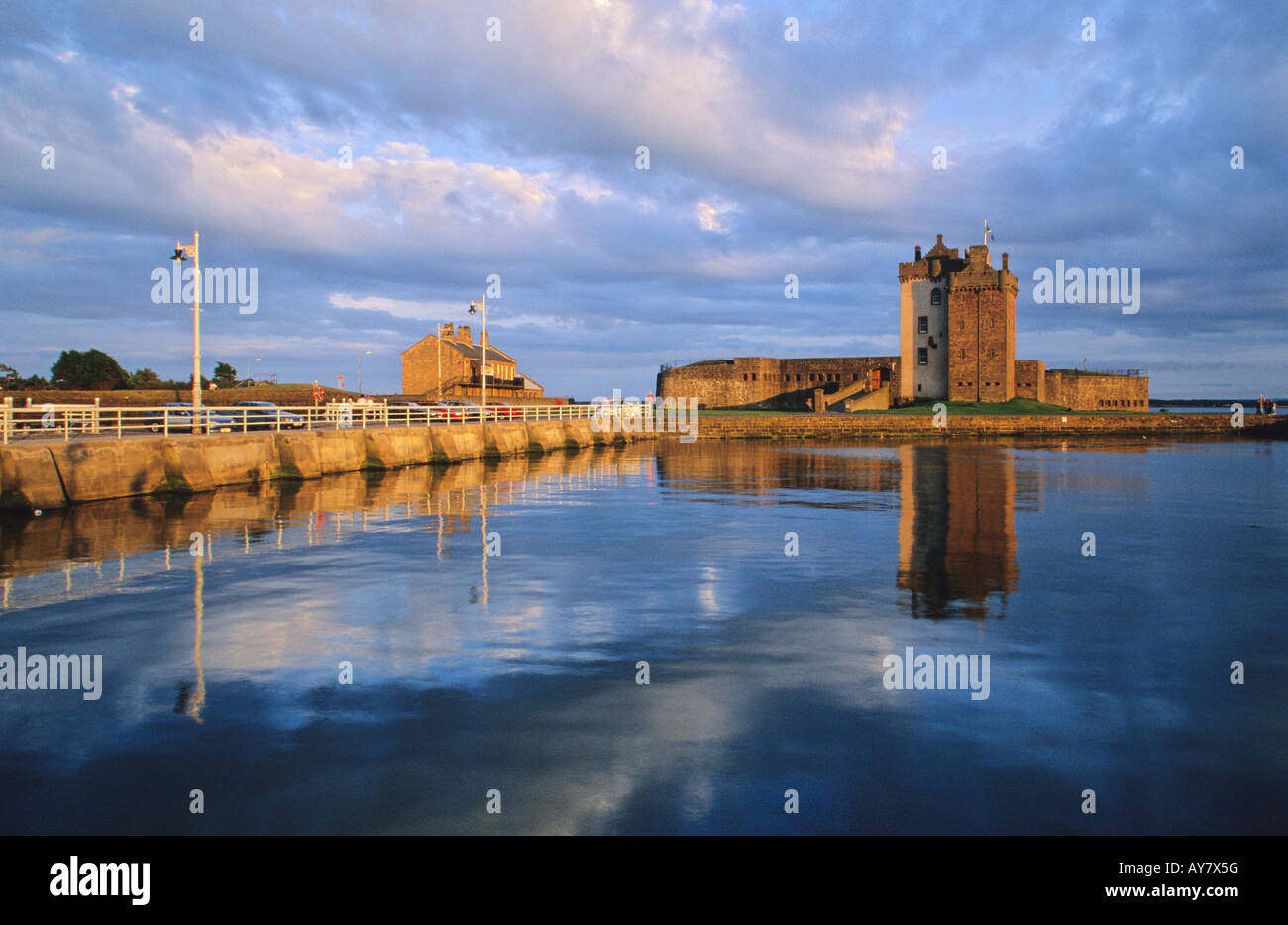 Broughty Castle, Broughty Ferry, Dundee, Scotland Stock Photo