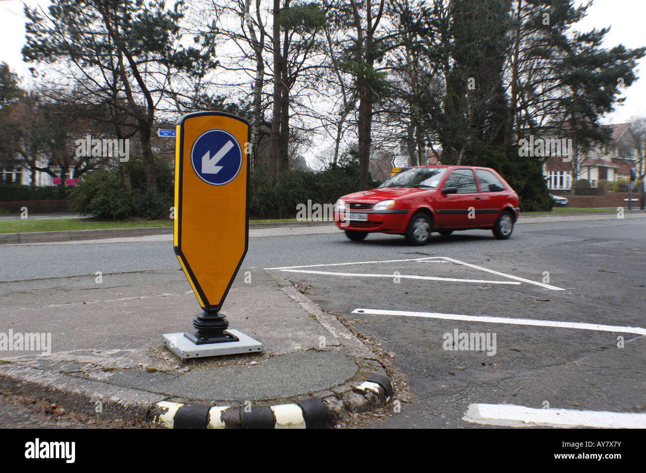 Bollards Stock Photo