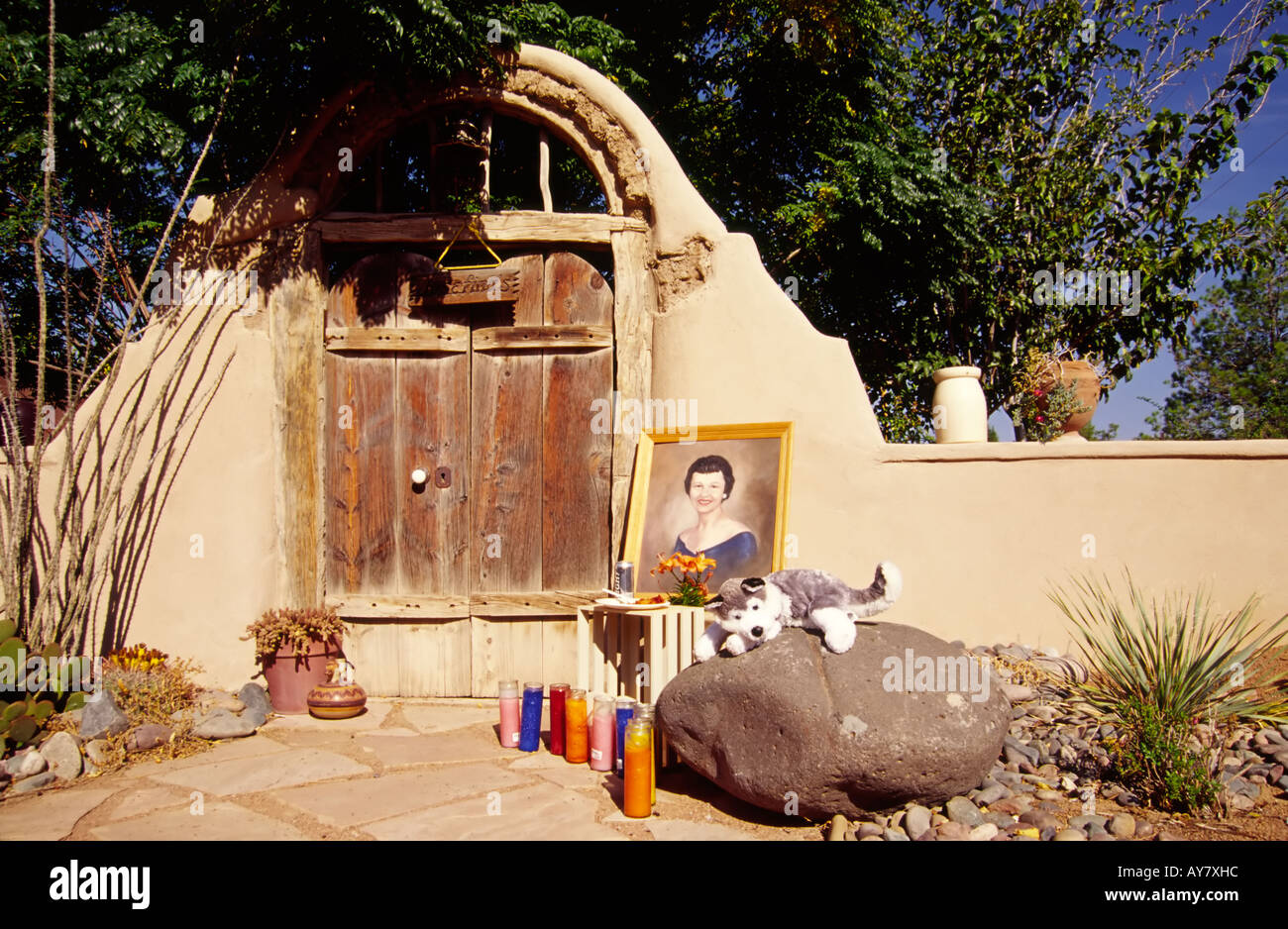 An altar built for "Dia de Los Muertos", The Day of the Dead