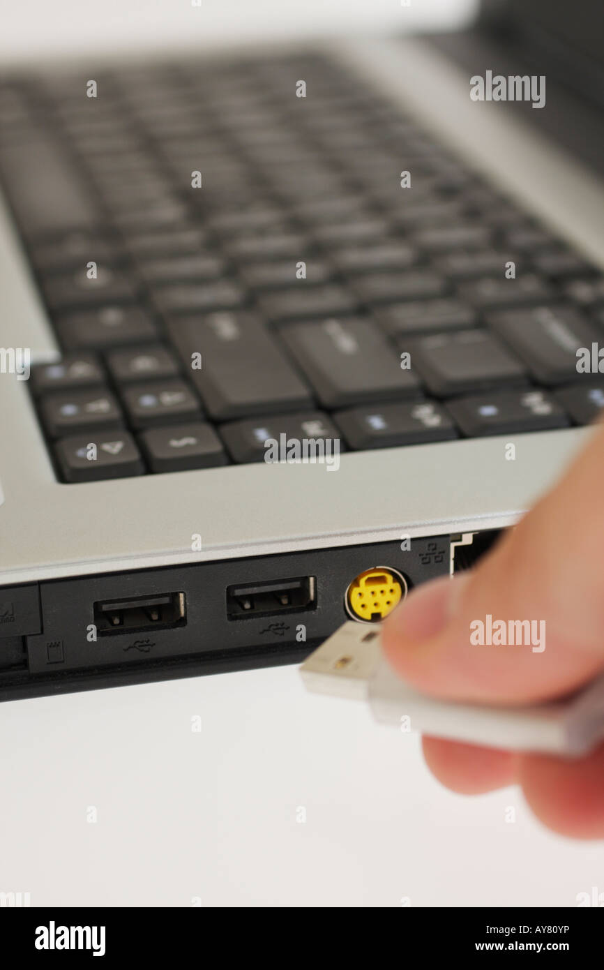 Plugging in hi-res stock photography and images - Alamy