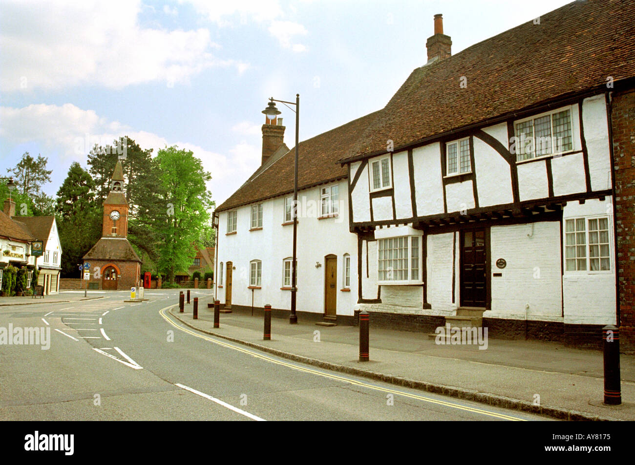 Cottages in Wendover Village, Buckinghamshire, UK Stock Photo Alamy
