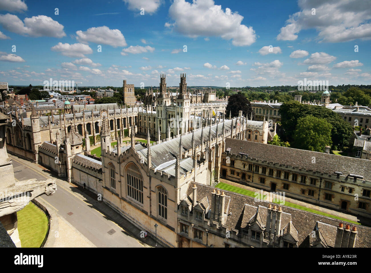 all souls college Stock Photo