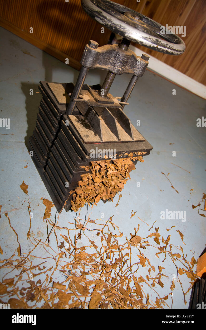 tobacco press Tobacco press hi-res stock photography and images