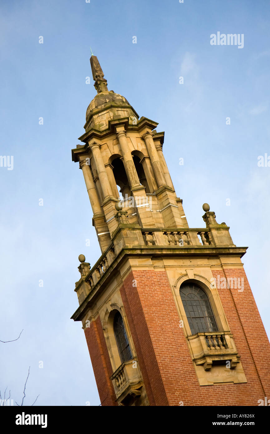 The spire at Leeds, Magistrates building. Stock Photo