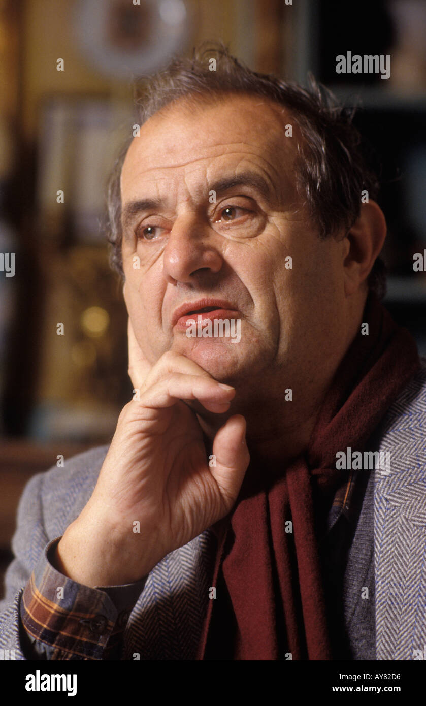 Paul Bocuse portrait of French chef Lyon France 1980s HOMER SYKES Stock Photo