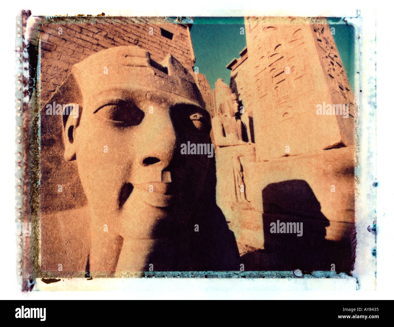 Luxor Temple, Luxor, Egypt Stock Photo