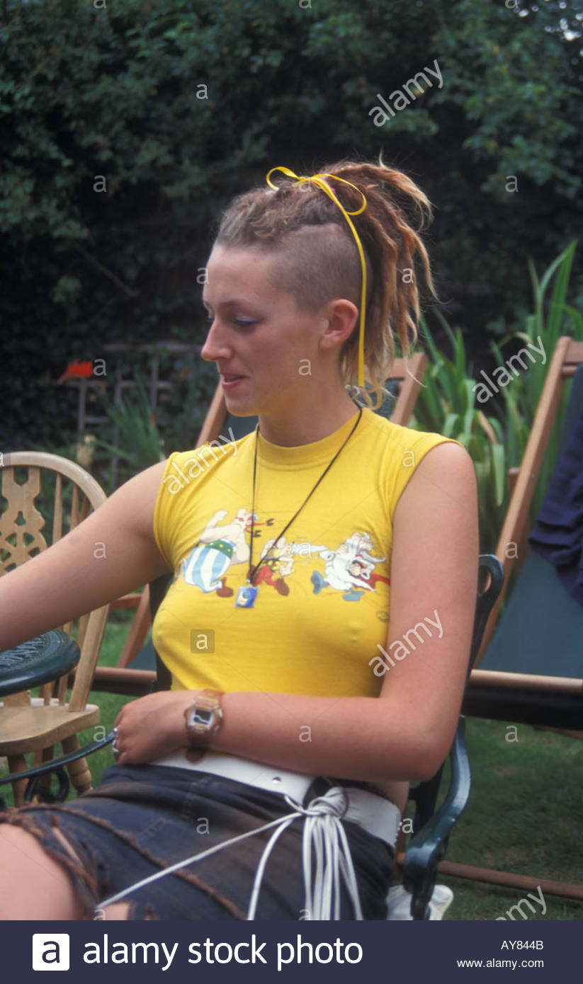 Young Woman With Mohican D