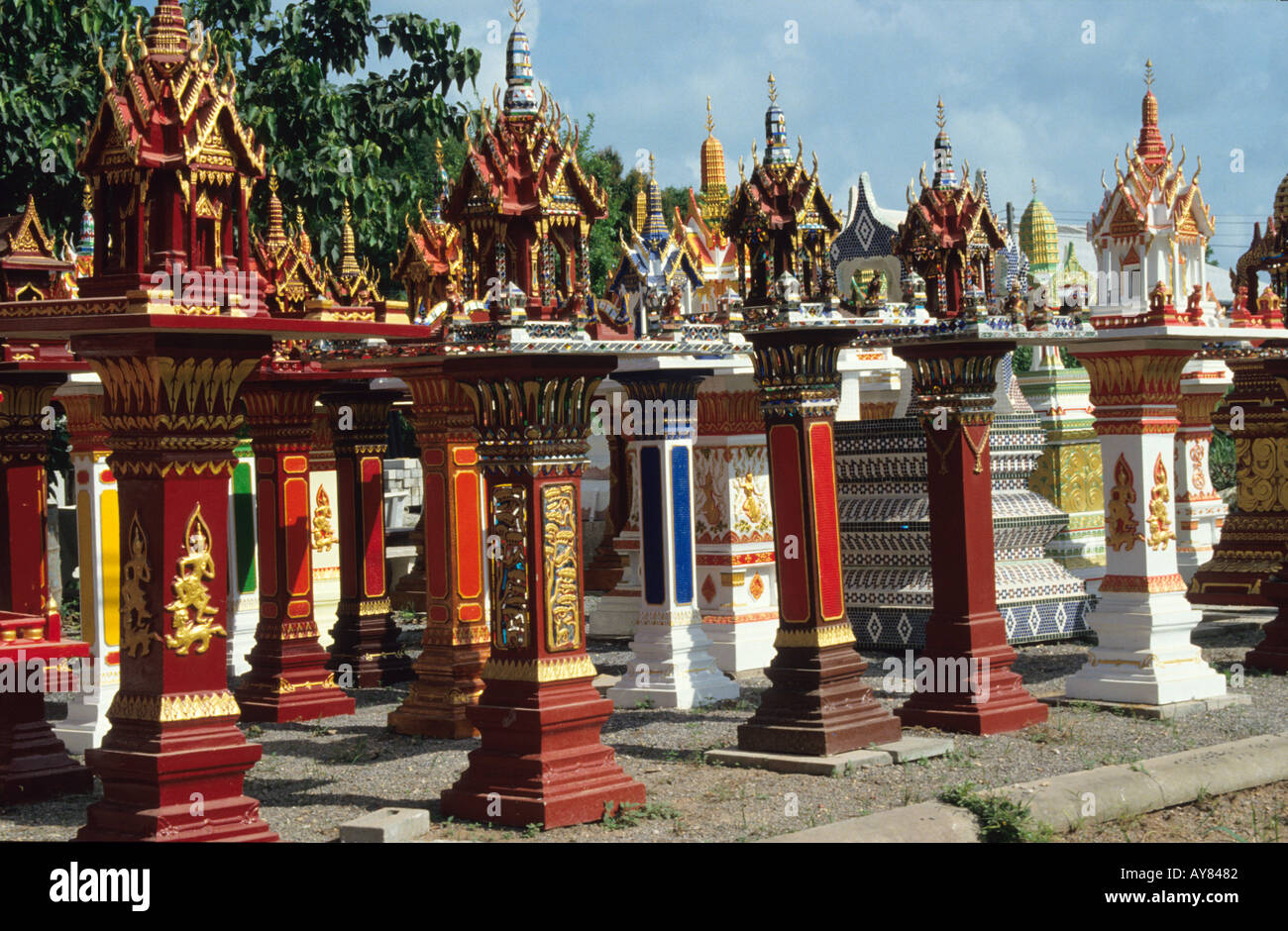 Thai Spirit offering houses for sale in Bangkok Thailand Stock Photo