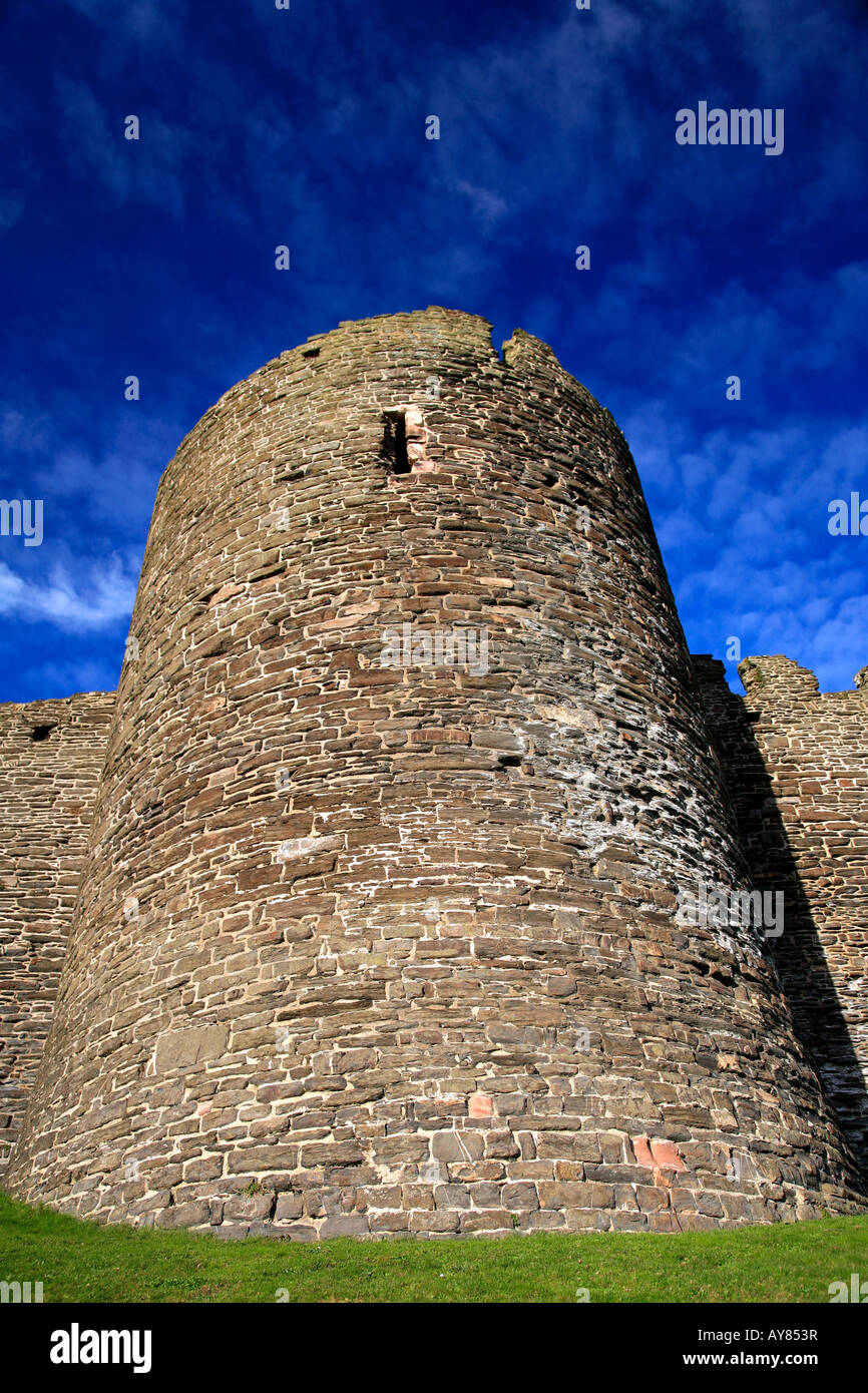 Stone built Castle Walls Edward 1st Castle Conwy Castle Gwynedd North