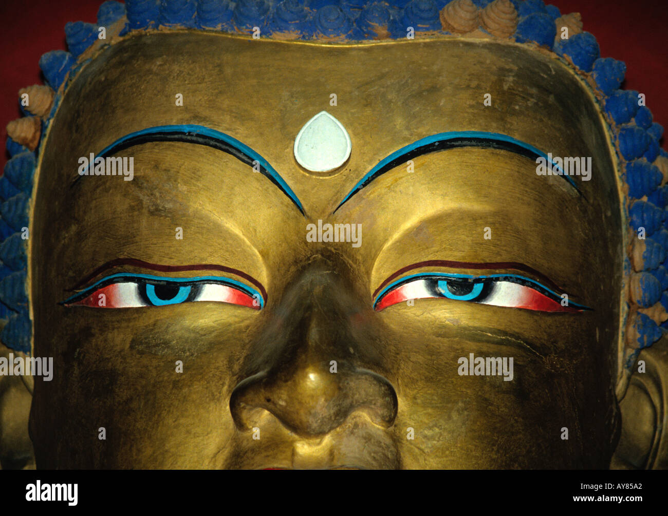 Painted eyes of buddha hires stock photography and images Alamy