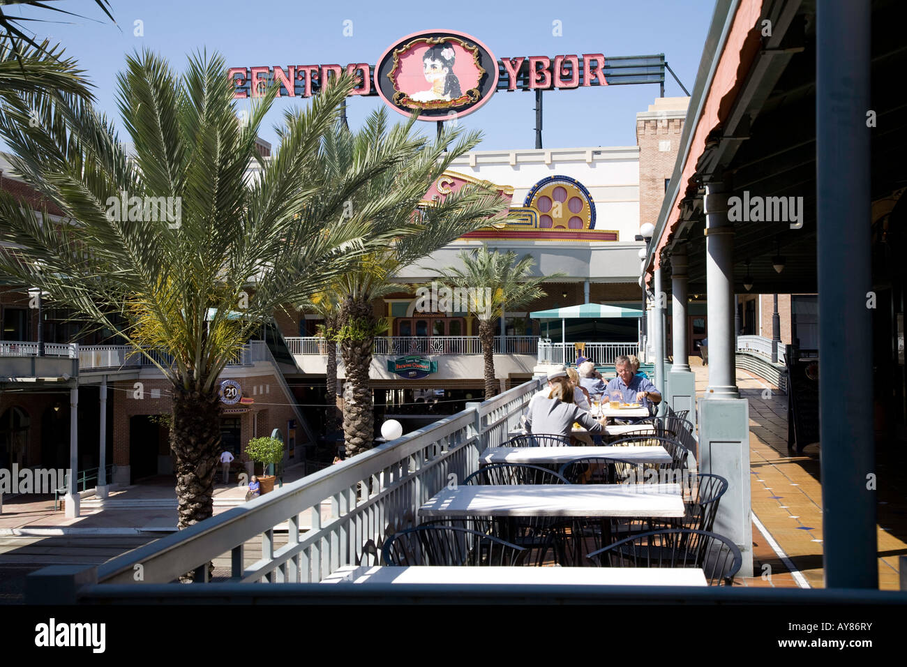 Historical Ybor City near Tampa Florida USA Stock Photo Alamy