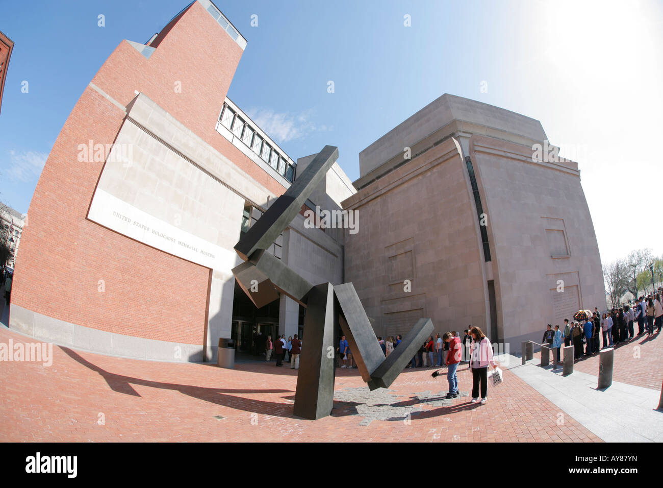 United States Holocaust Memorial Museum, exterior, Washington DC, USA Stock Photo