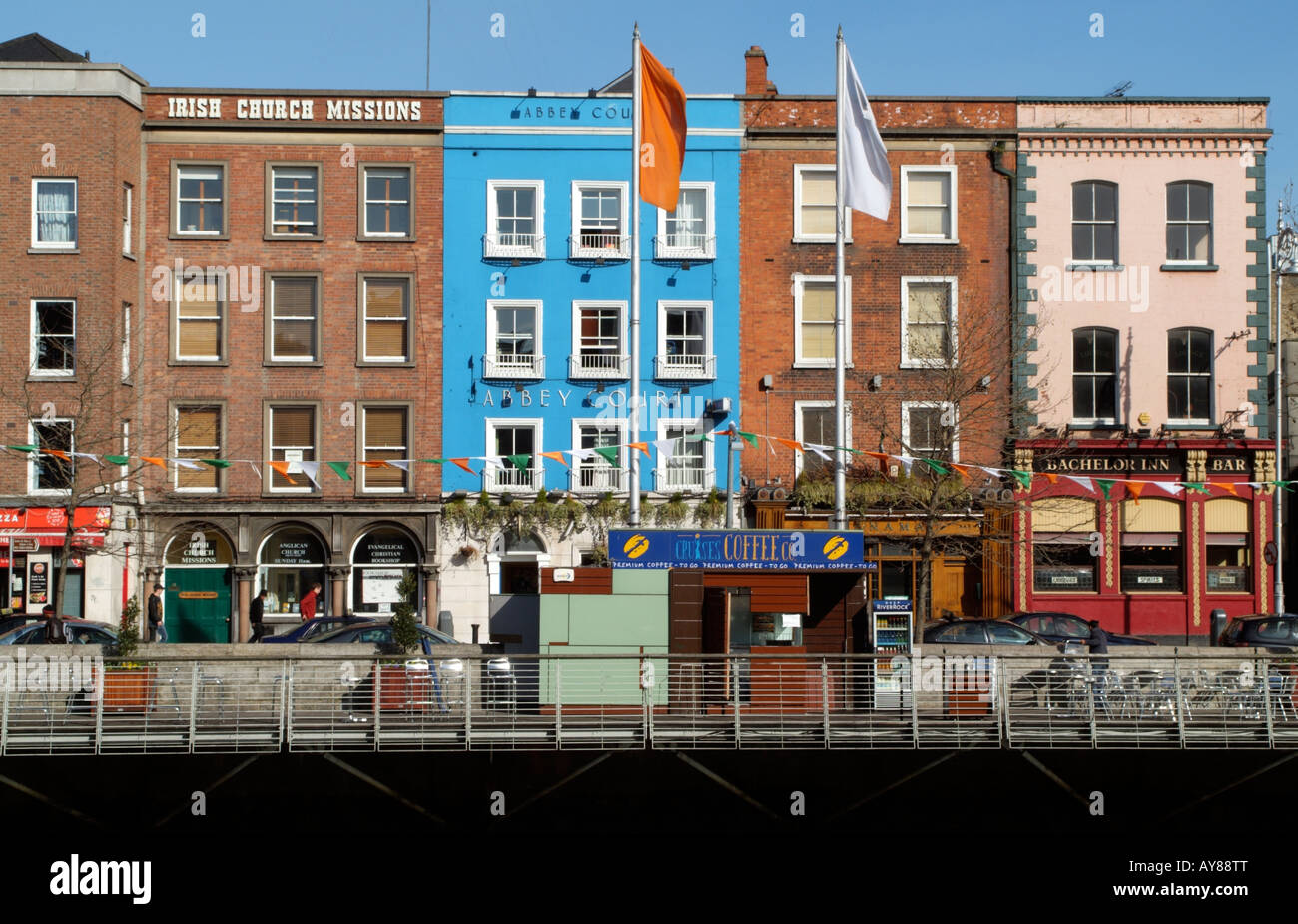 Boardwalk River Liffey and Dublin City Centre Properties Ireland Stock