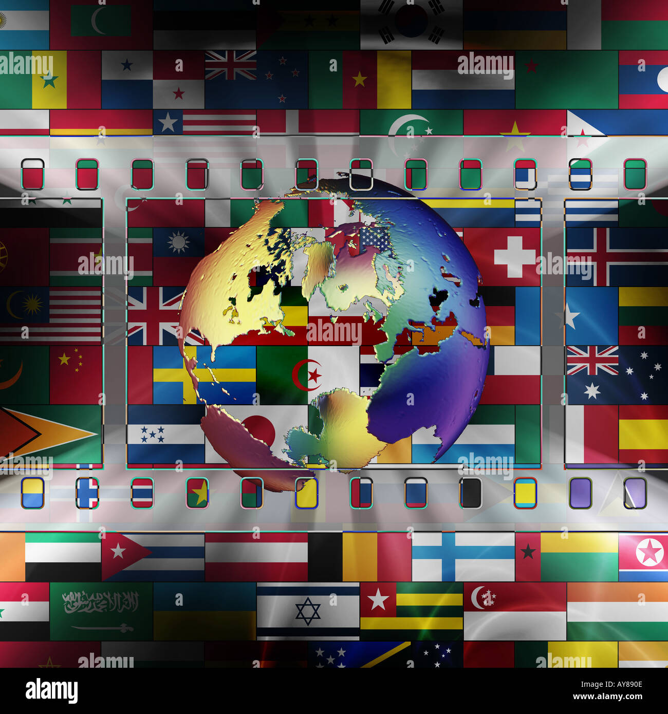 International movie symbolism Stock Photo Alamy