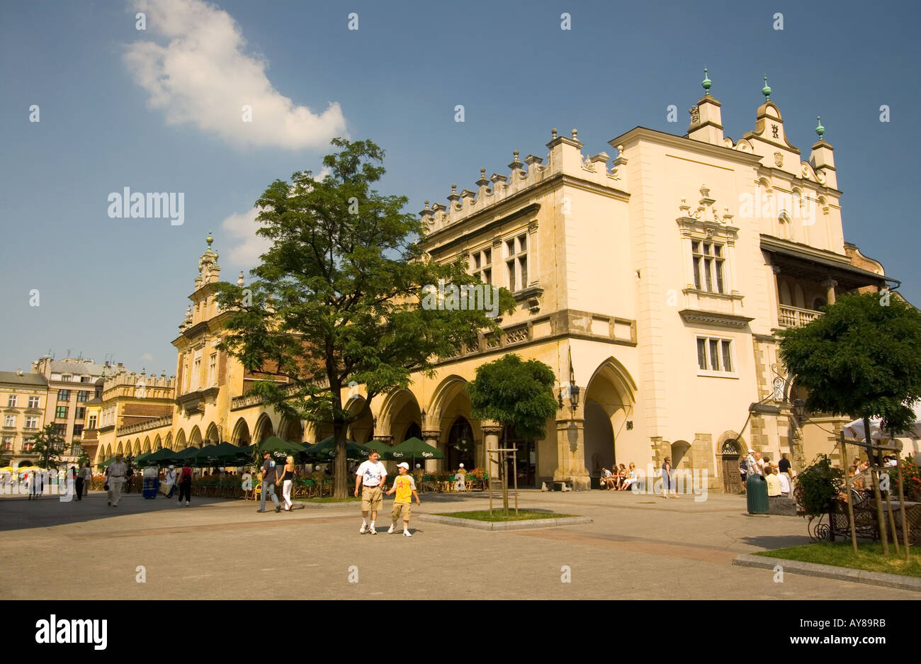Cloth hall in central hi-res stock photography and images - Alamy