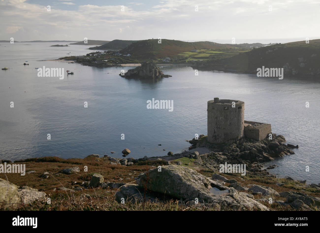 Oliver Cromwell's castle New Grimsby Tresco Scilly Isles Scillies