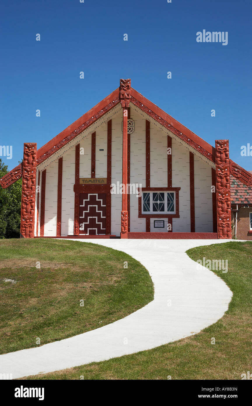 Meeting House Otakou Marae Otago Peninsula Dunedin South Island New