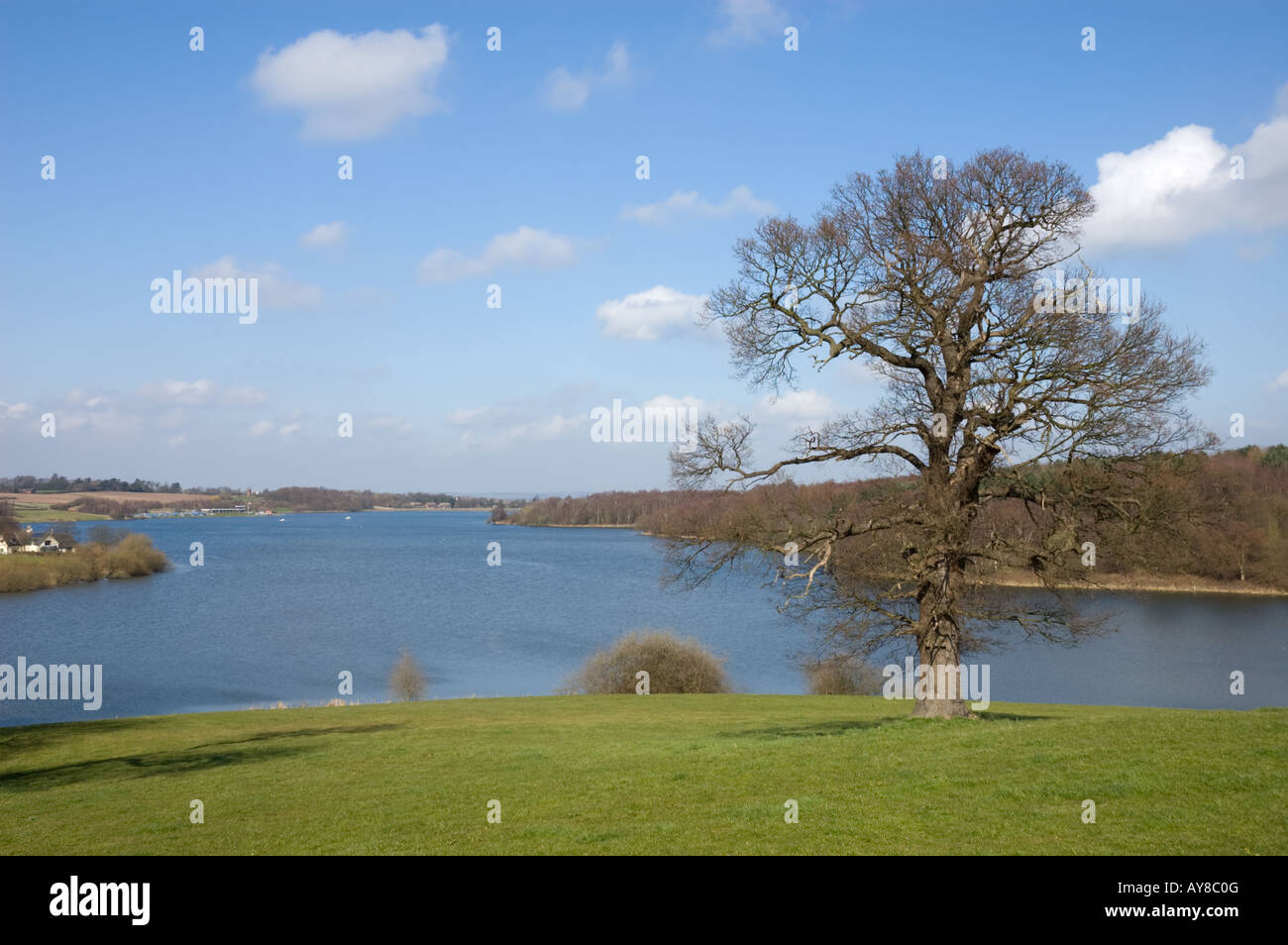 Staunton Harold Reservoir Calke Derbyshire England UK Stock Photo Alamy