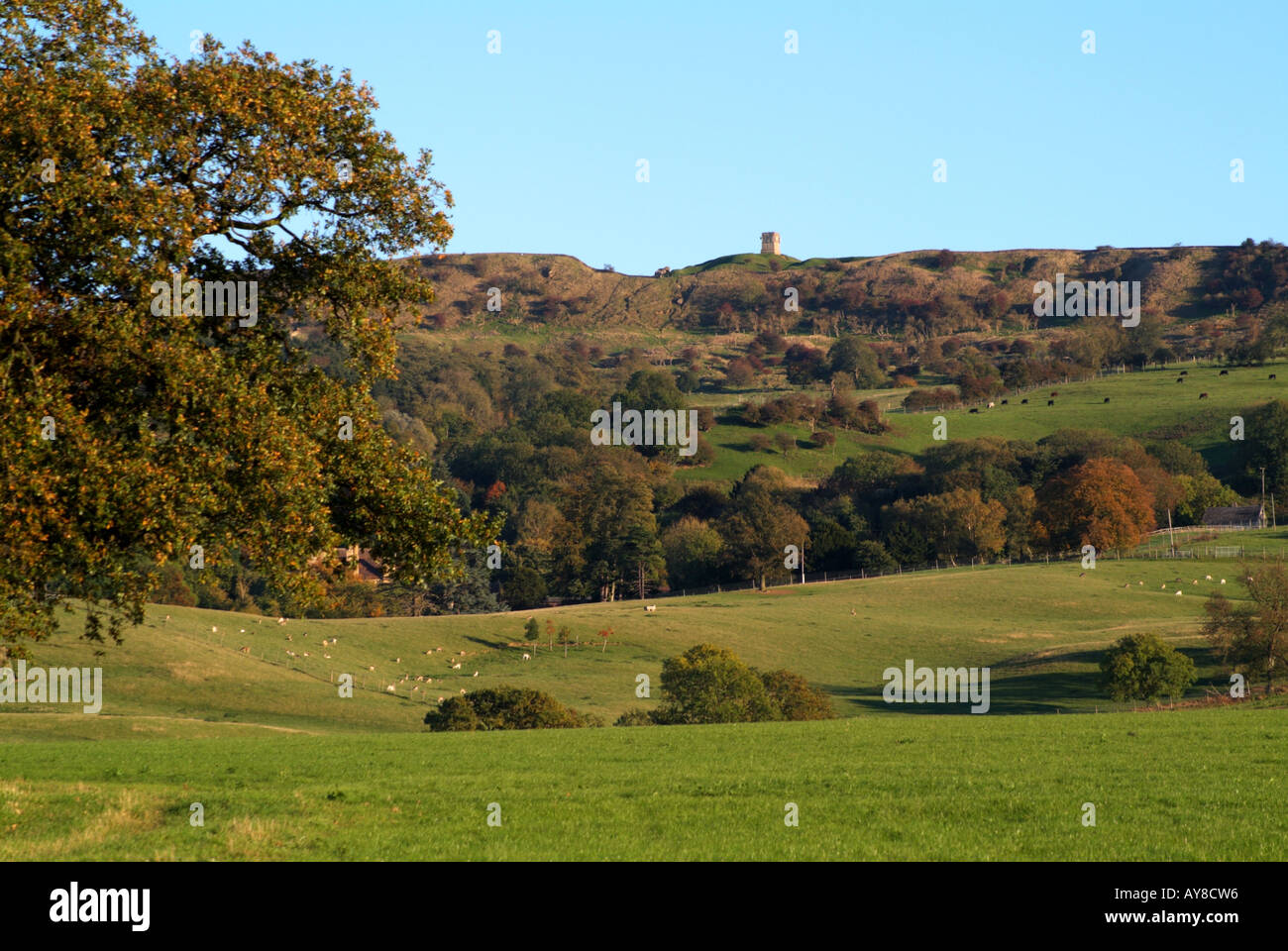 BREDON HILL. WORCESTERSHIRE. ENGLAND. UK Stock Photo Alamy