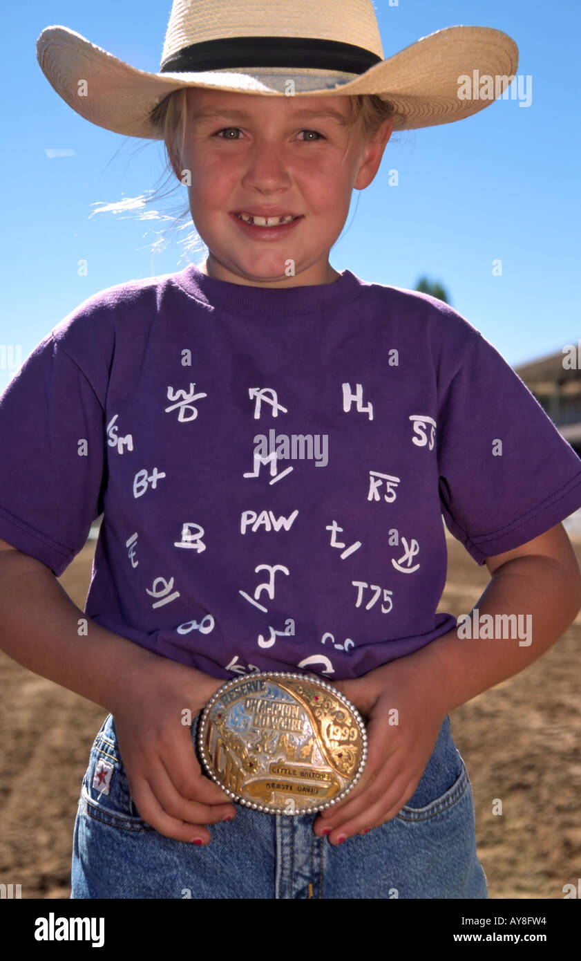 Western belt buckle rodeo hi-res stock photography and images - Alamy