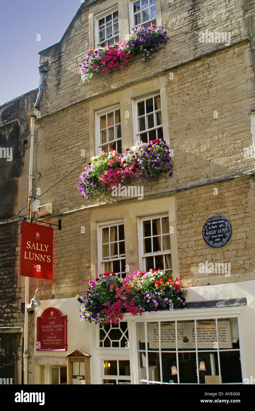 Sally Lunns tearooms BATH England UK Stock Photo