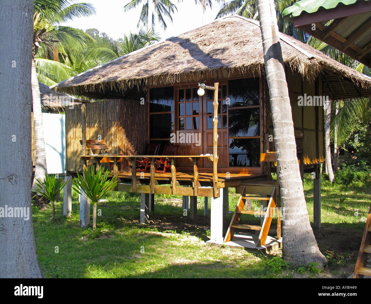 Thatch beach bungalow on stilts Ko Libong Resort Ko Libong ... Thatch beach bungalow on stilts Ko Libong Resort Ko Libong ...