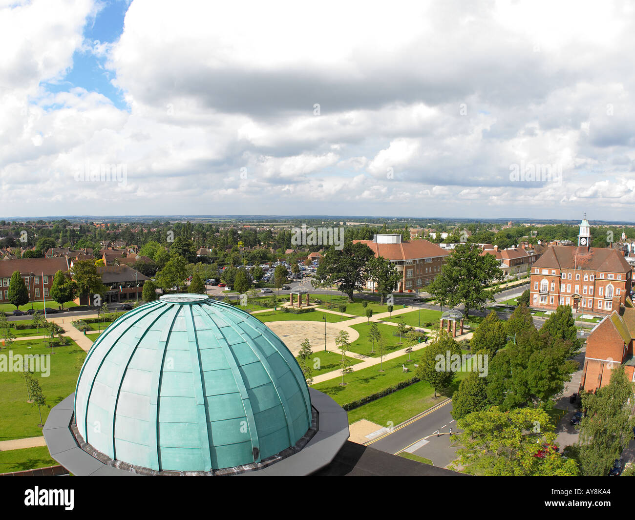 Letchworth garden city aerial hires stock photography and images Alamy