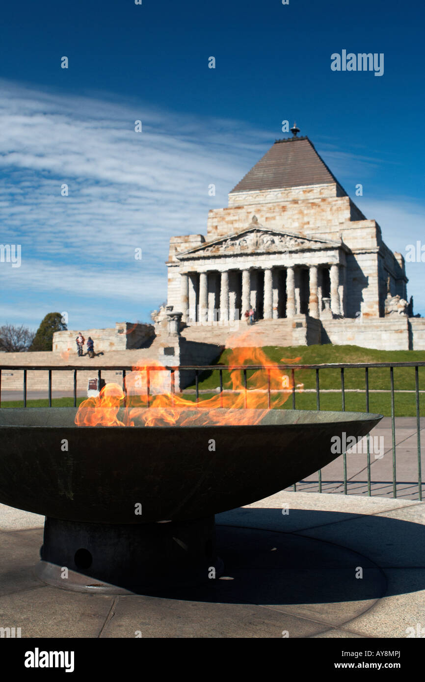 War Memorial, Melbourne, Victoria, Australia Stock Photo