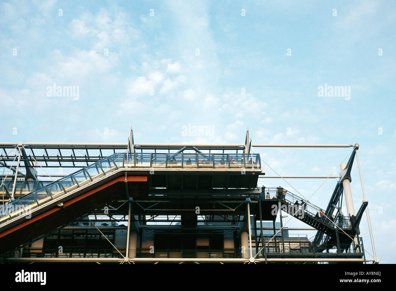 Paris, France, Georges Pompidou Center Stock Photo