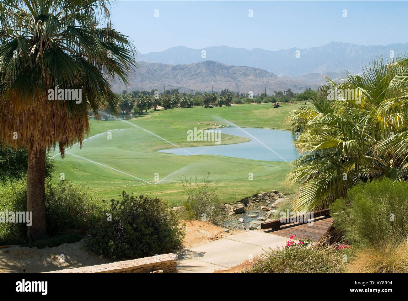 Desert willows public golf course beautiful sports hi res stock
