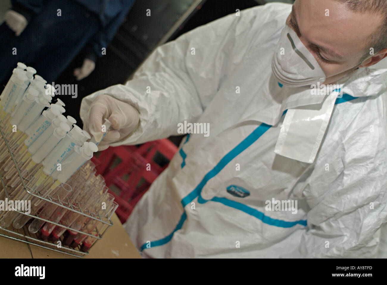 Blood samples tubes syringe High Resolution Stock Photography and ...
