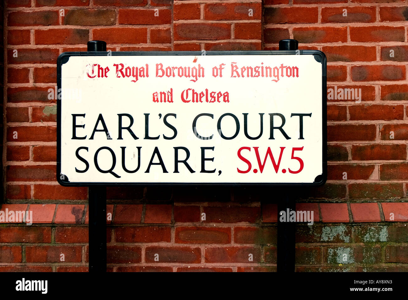 Earls Court Sign High Resolution Stock Photography and Images - Alamy