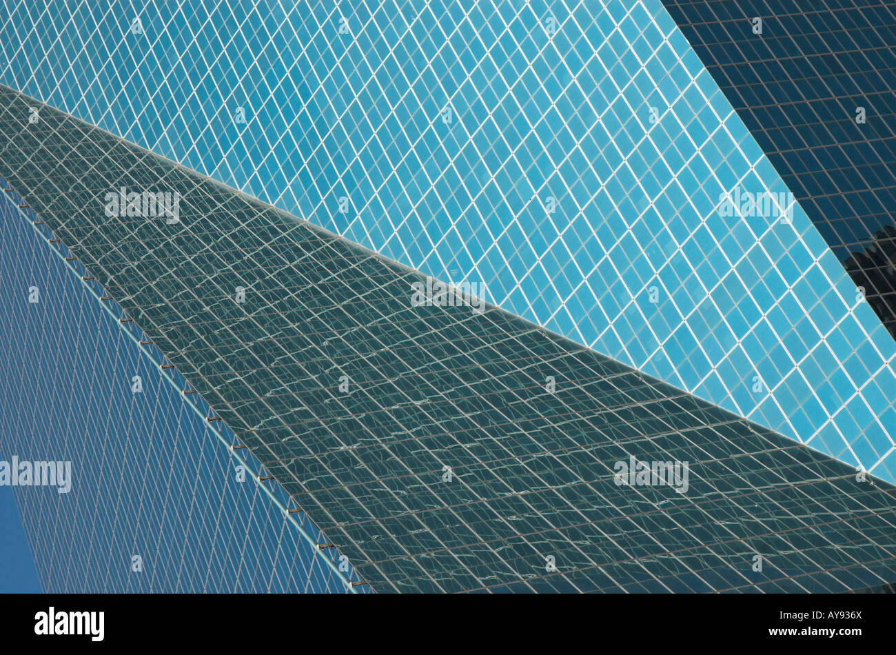 Abstract view of office building Stock Photo