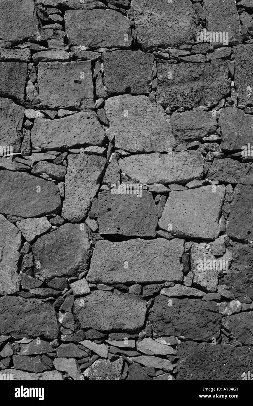 Basalt wall texture Stock Photo Alamy